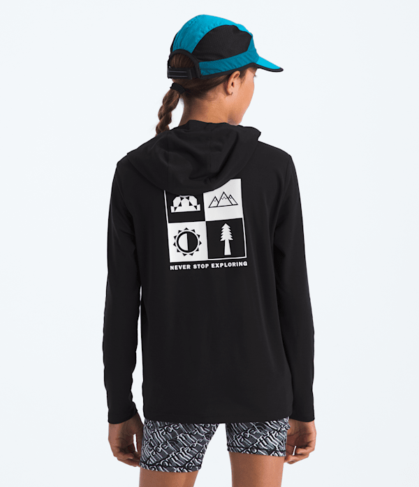 Boys’ & Girls’ Adventure Long-Sleeve Hoodie—Graphic