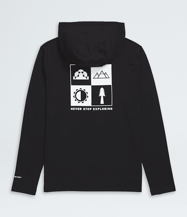 Boys’ & Girls’ Adventure Long-Sleeve Hoodie—Graphic