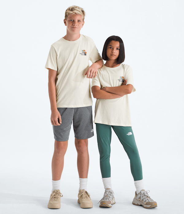 Boys’ & Girls’ Evolution Flora Short-Sleeve Tee—Graphic