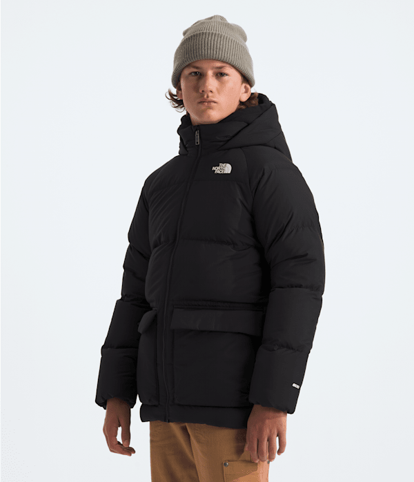 Boys’ & Girls’ North Down Fleece-Lined Short Parka