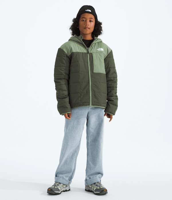 Boys’ Reversible Shasta Full-Zip Hooded Jacket