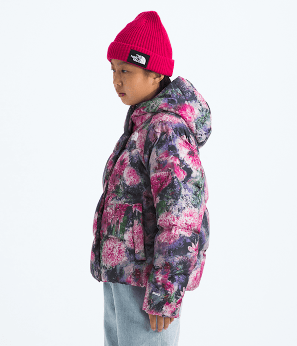 Girls’ North Down Hooded Jacket—Print