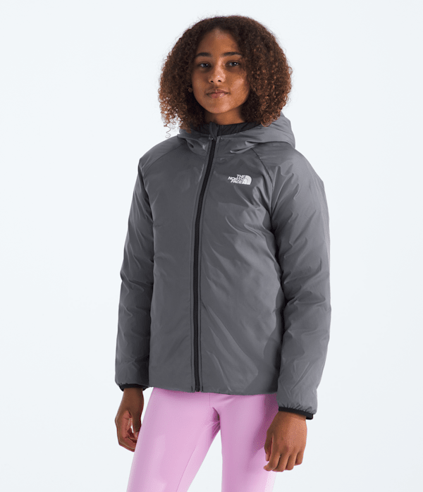 Girls’ Reversible Perrito Hooded Jacket - Image 7