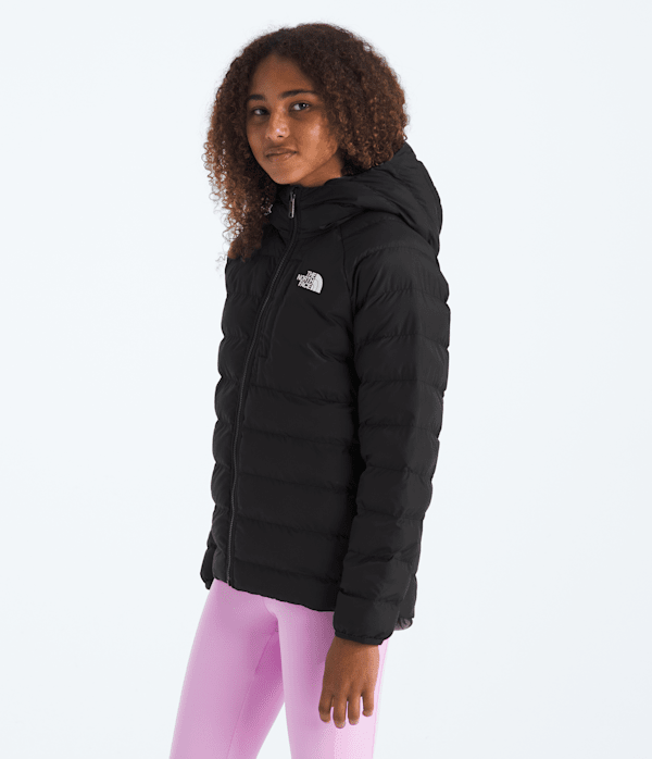 Girls’ Reversible Perrito Hooded Jacket