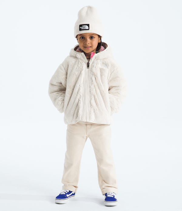 Girls’ Reversible Shasta Full-Zip Hooded Jacket—Print