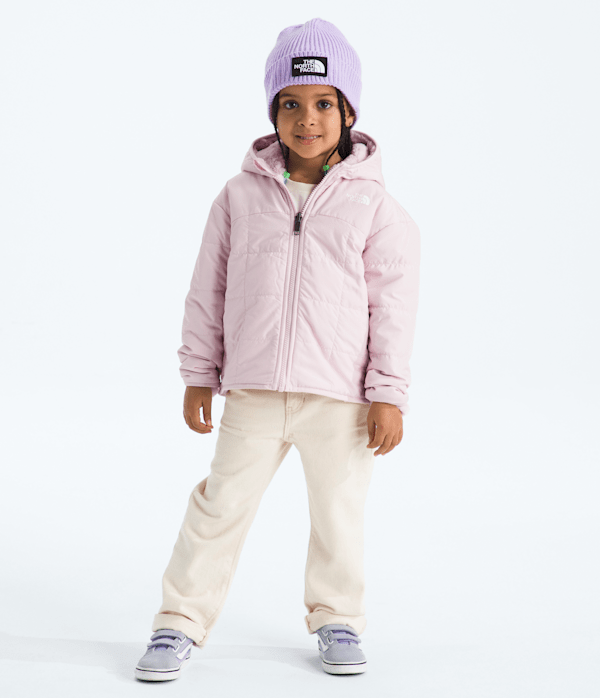 Girls’ Reversible Shasta Full-Zip Hooded Jacket