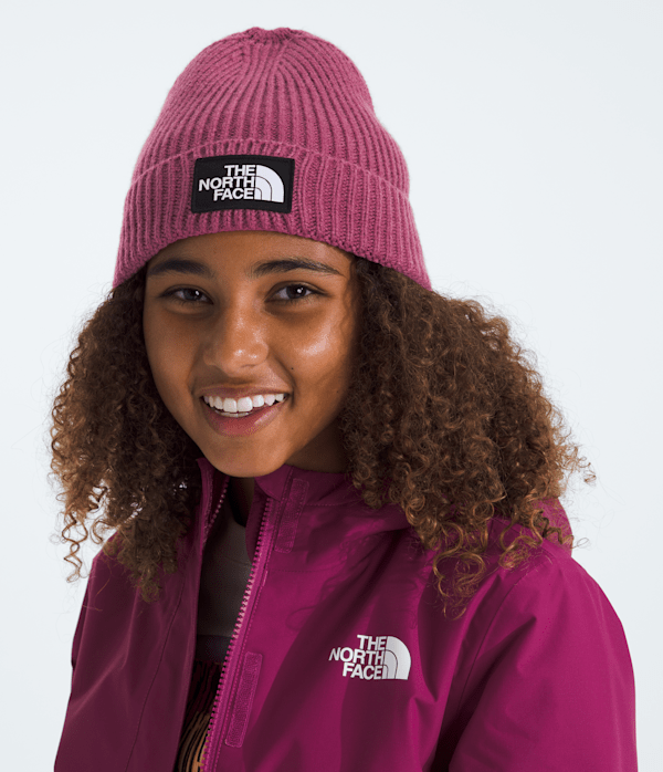 Kids’ TNF™ Box Logo Cuffed Beanie - Image 2