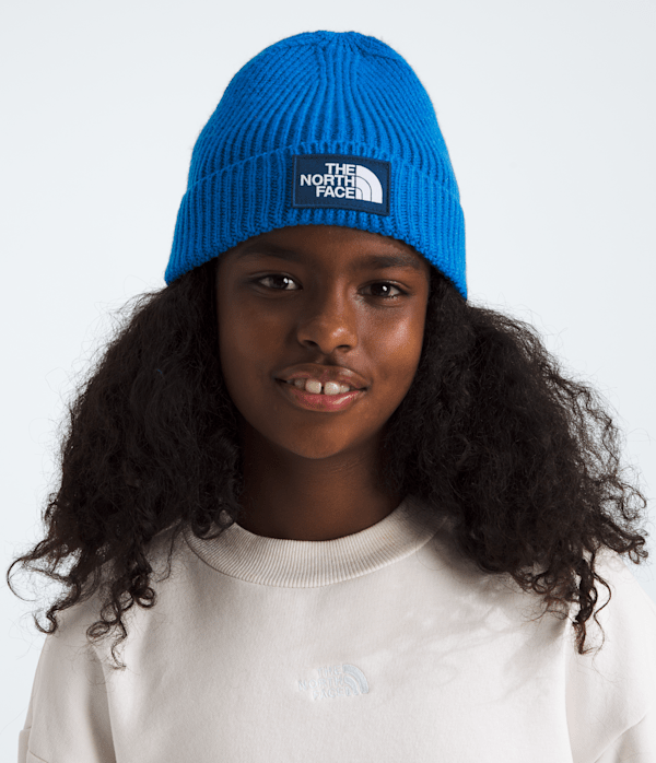 Kids’ TNF™ Box Logo Cuffed Beanie - Image 2