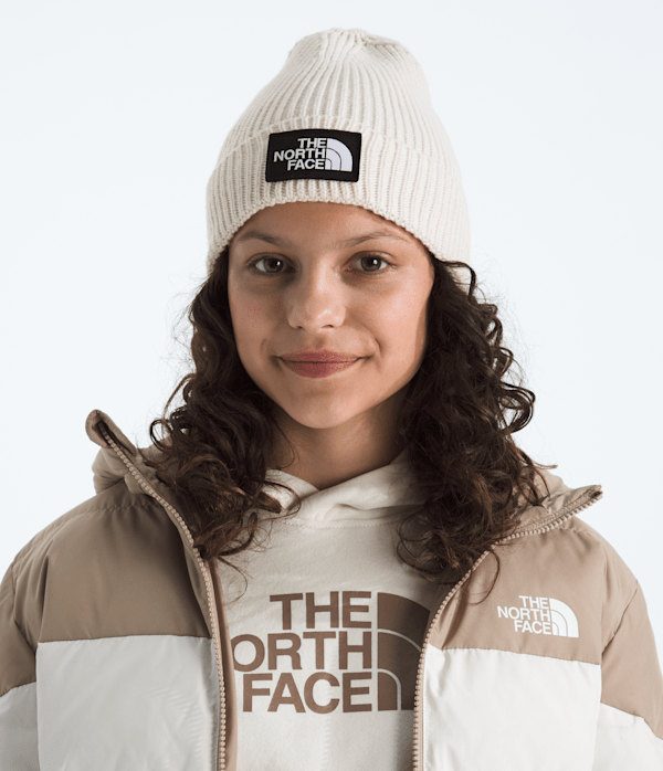 Kids’ TNF™ Logo Box Cuffed Beanie - Image 2