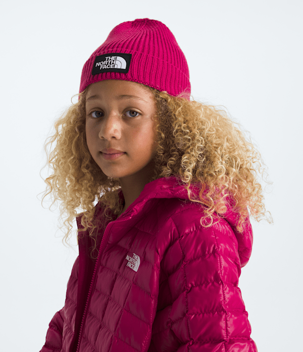 Kids’ TNF™ Logo Box Cuffed Beanie - Image 2