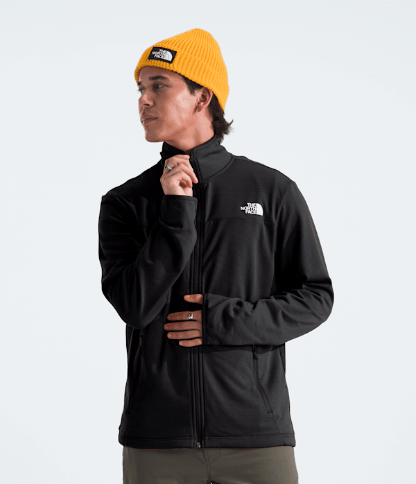 Men’s Cedar Trail Grid Fleece Full-Zip Jacket