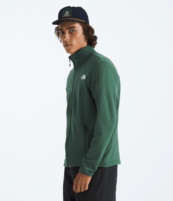 Men’s Cedar Trail Grid Fleece Full-Zip Jacket