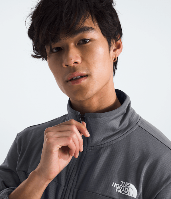 Men’s Cedar Trail Grid Fleece Full-Zip Jacket