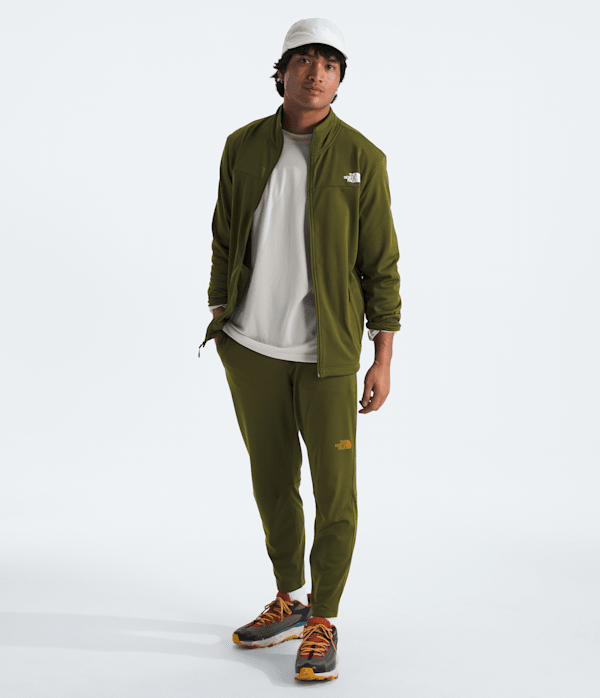Men’s Cedar Trail Grid Fleece Full-Zip Jacket