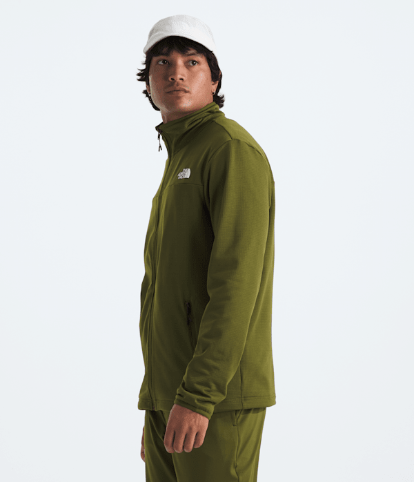 Men’s Cedar Trail Grid Fleece Full-Zip Jacket