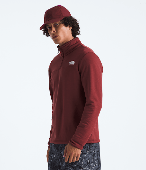 Men’s Cedar Trail Grid Fleece ¼-Zip