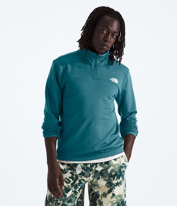 Men’s Cedar Trail Grid Fleece ¼-Zip