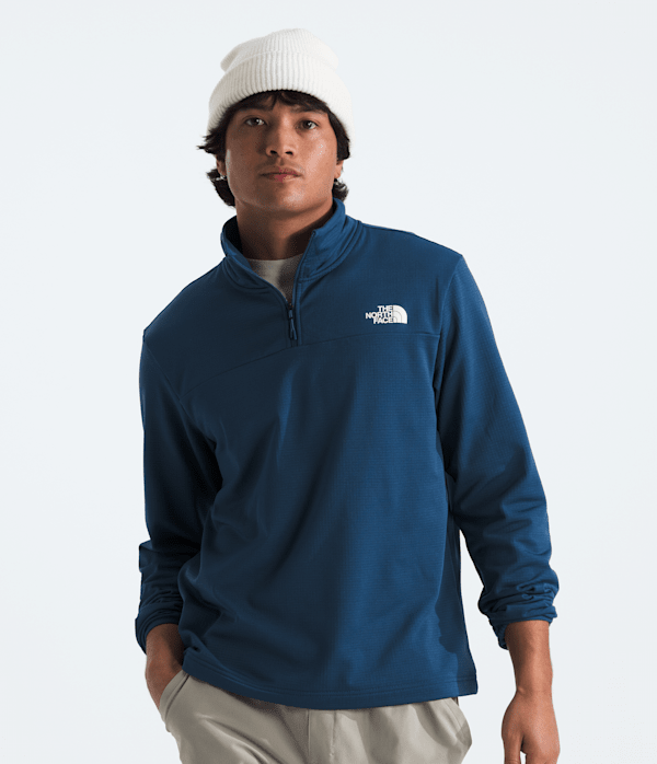 Men’s Cedar Trail Grid Fleece ¼-Zip