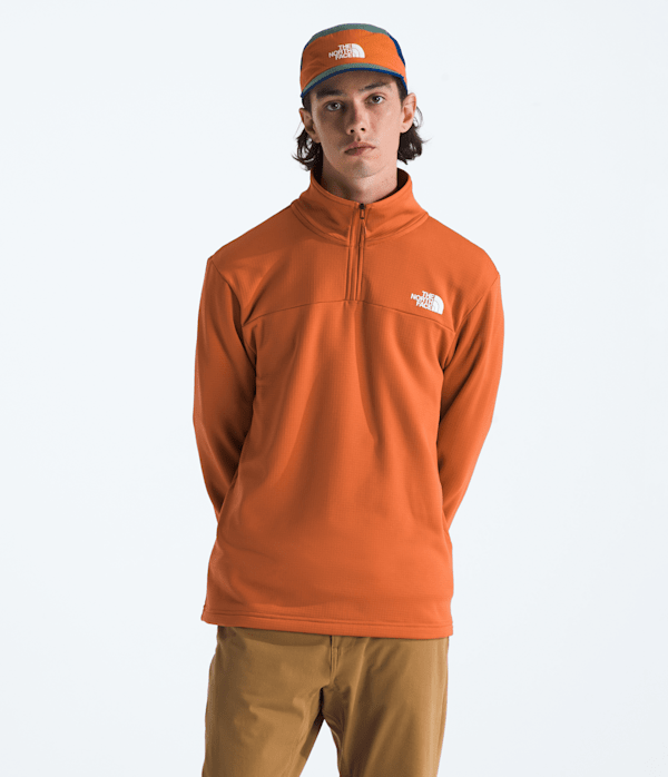 Men’s Cedar Trail Grid Fleece ¼-Zip