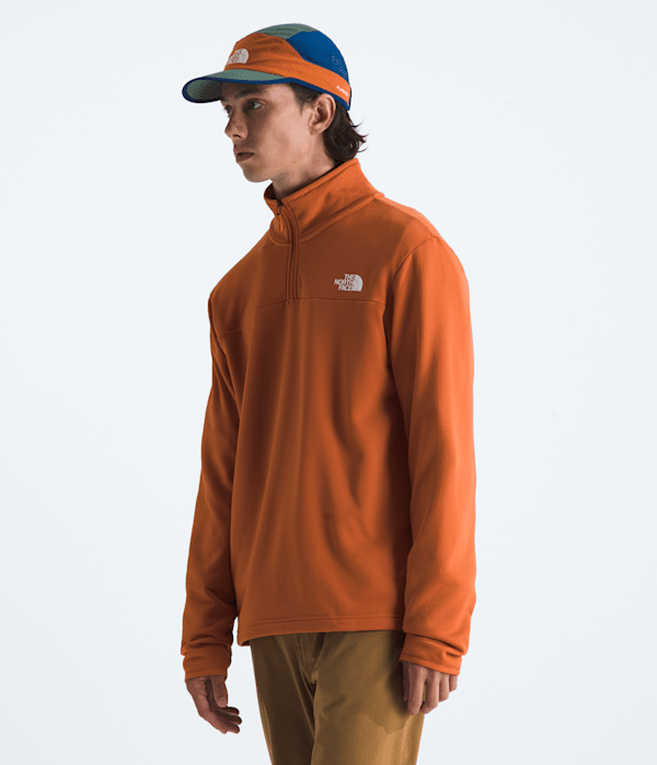 Men’s Cedar Trail Grid Fleece ¼-Zip