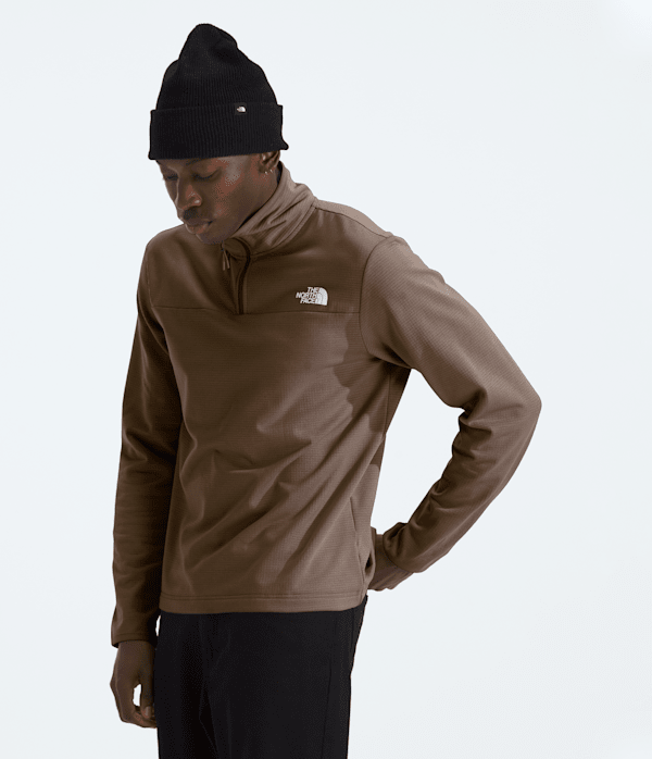 Men’s Cedar Trail Grid Fleece ¼-Zip