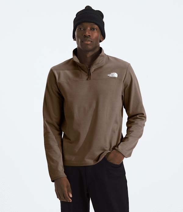 Men’s Cedar Trail Grid Fleece ¼-Zip