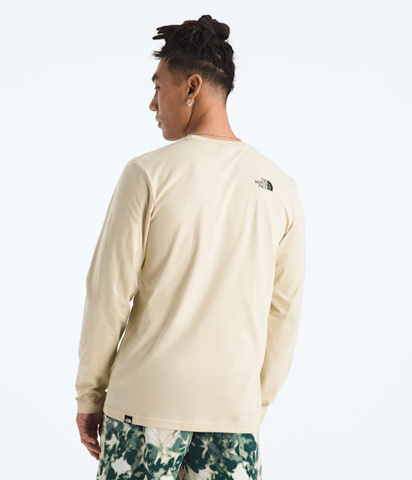 Men’s Long-Sleeve Simple Dome Tee