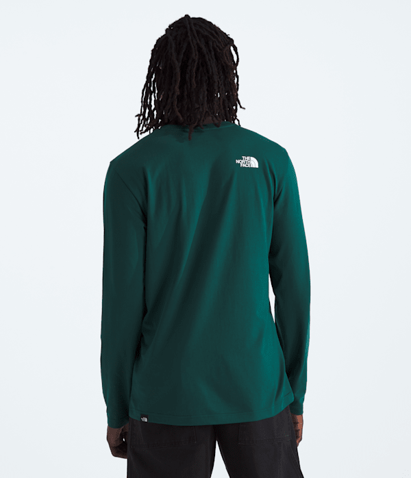 Men’s Long-Sleeve Simple Dome Tee