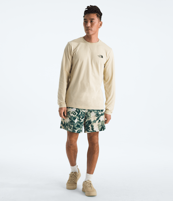Men’s Long-Sleeve Simple Dome Tee