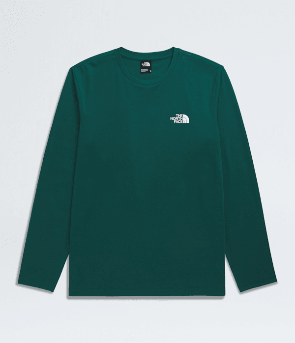 Men’s Long-Sleeve Simple Dome Tee