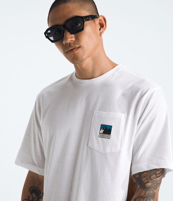 Men's Mountain Logo Relaxed Pocket Tee