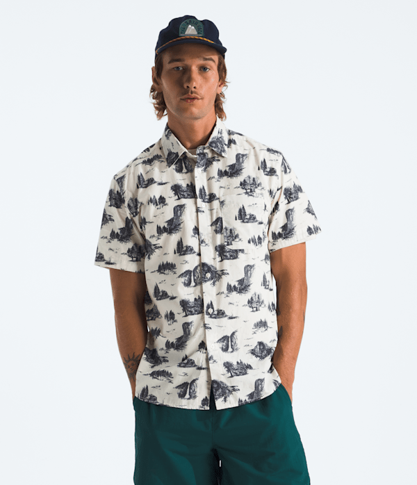 Men’s Short-Sleeve Baytrail Pattern Shirt