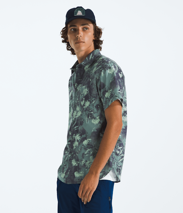 Men’s Short-Sleeve Baytrail Pattern Shirt