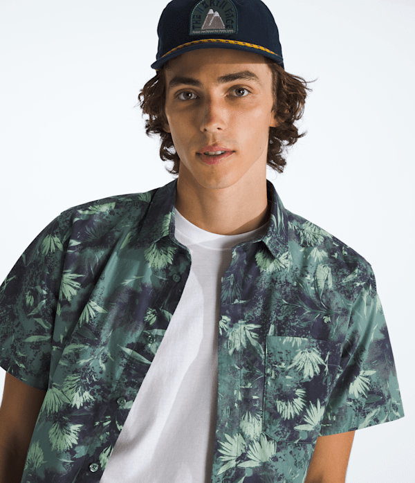 Men’s Short-Sleeve Baytrail Pattern Shirt