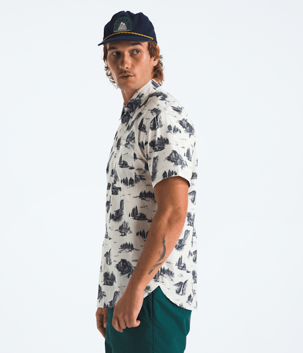 Men’s Short-Sleeve Baytrail Pattern Shirt