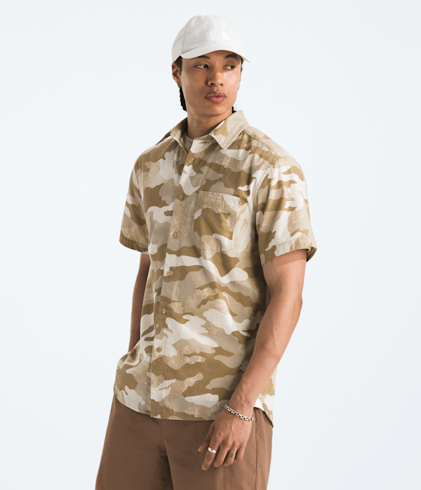 Men’s Short-Sleeve Baytrail Pattern Shirt