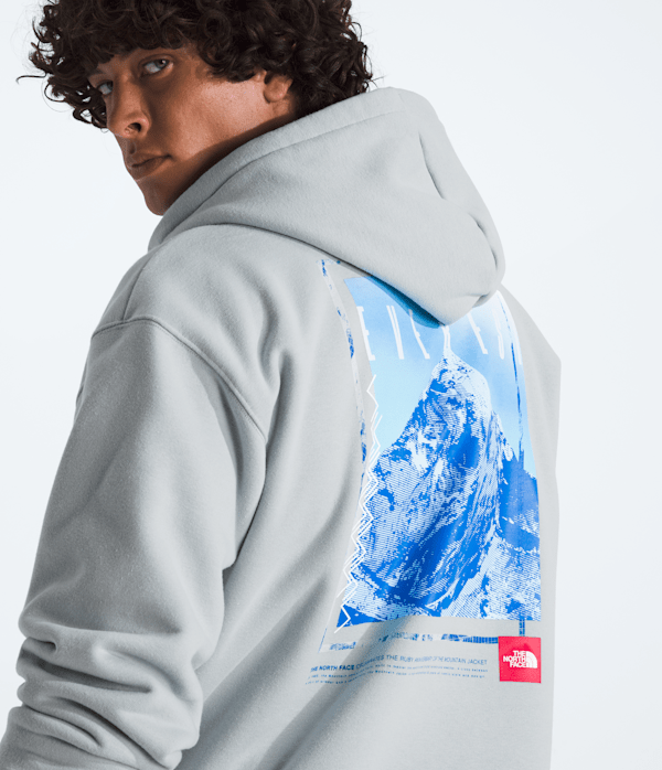 Men’s TNF Red Box Everest Heavyweight Hoodie