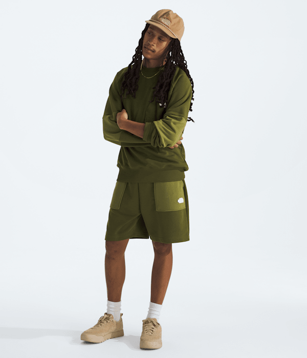 Men’s Terry Relaxed Crew
