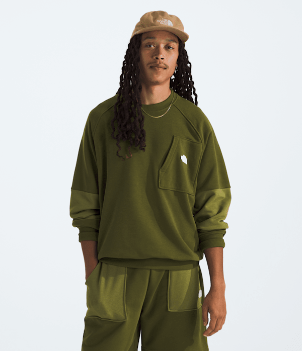 Men’s Terry Relaxed Crew
