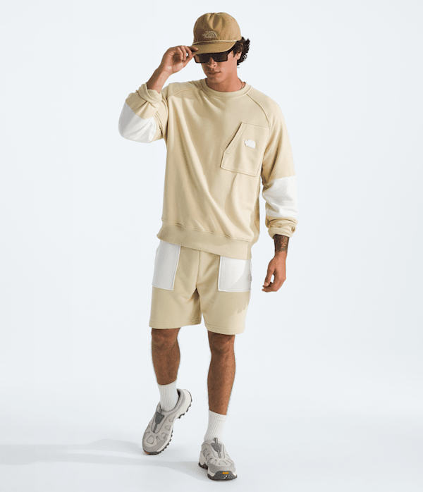 Men’s Terry Relaxed Crew