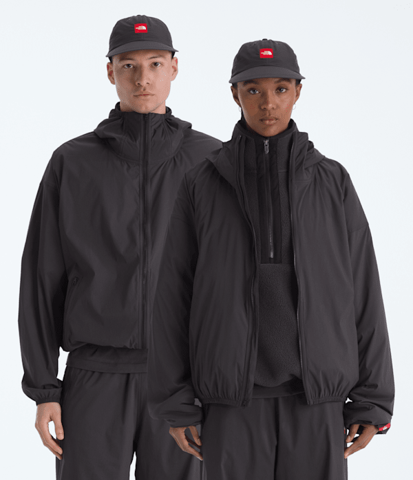 TNF™ Red Box Packable Hooded Wind Jacket