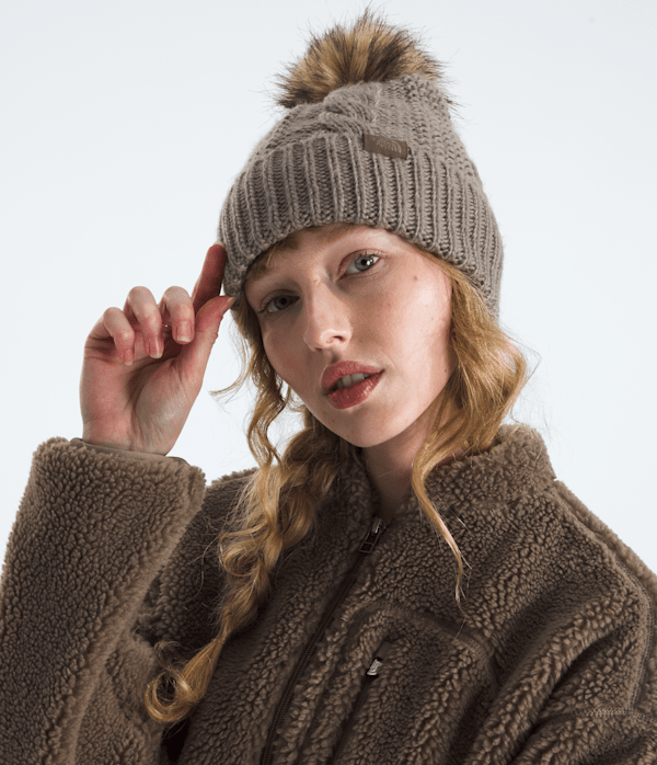 Women’s Oh Mega Fur Pom Beanie - Image 2