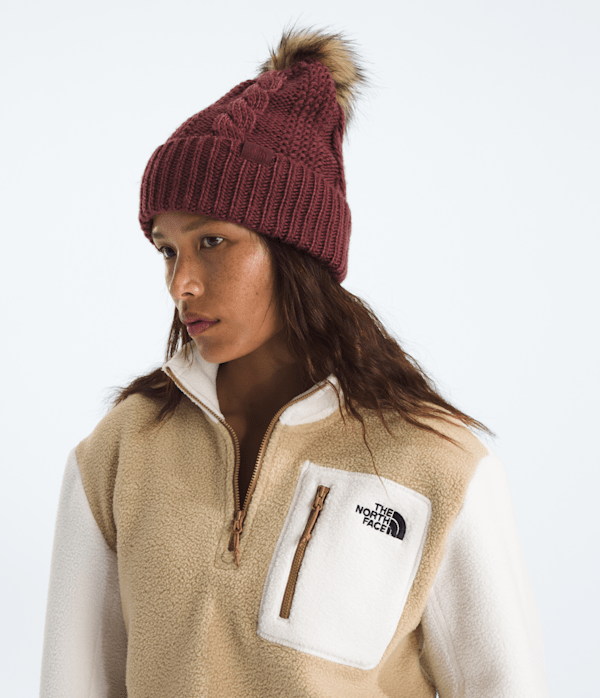 Women’s Oh Mega Fur Pom Beanie - Image 2