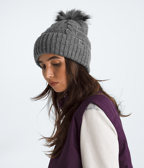 Women’s Oh Mega Fur Pom Beanie - Image 2