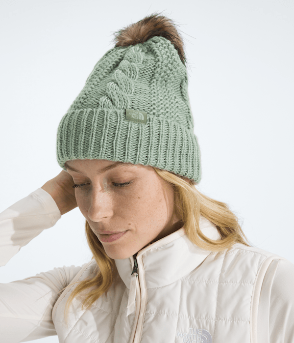 Women’s Oh Mega Fur Pom Beanie - Image 2