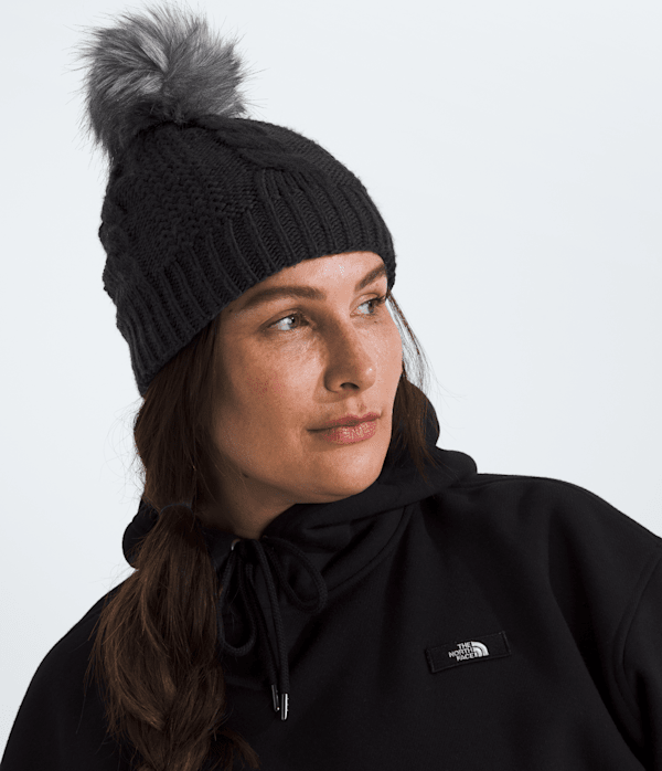 Women’s Oh Mega Fur Pom Lined Beanie - Image 2