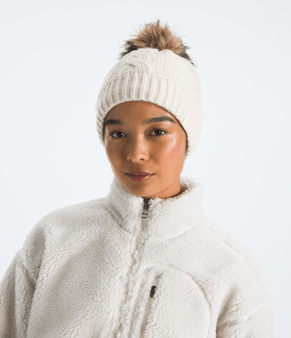 Women’s Oh Mega Fur Pom Lined Beanie - Image 2