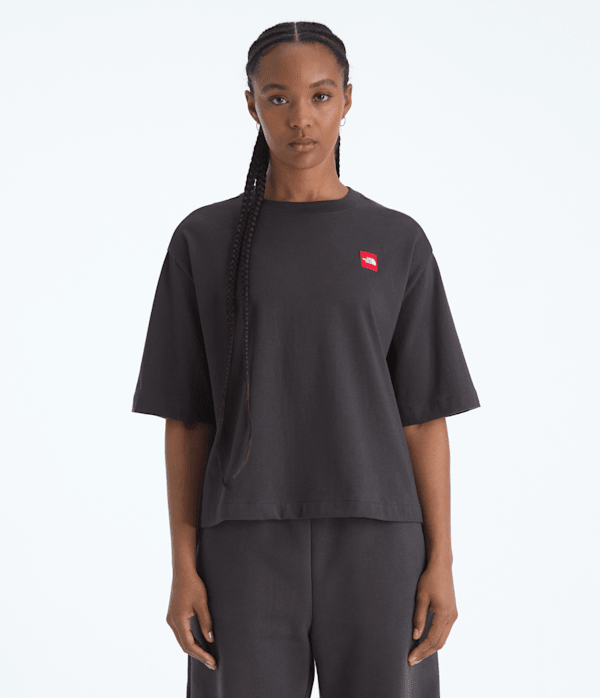 Women’s TNF™ Red Box Short-Sleeve Boxy Tee