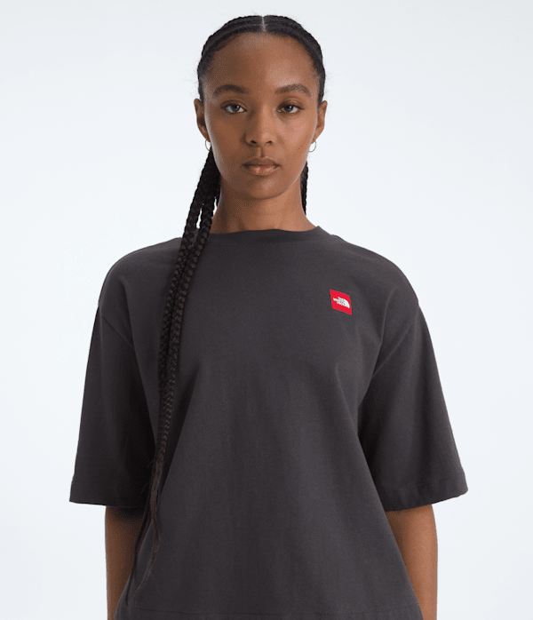 Women’s TNF™ Red Box Short-Sleeve Boxy Tee