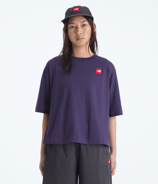 Women’s TNF™ Red Box Short-Sleeve Boxy Tee